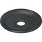 Ekena Millwork Diane Ceiling Medallion (Fits Canopies up to 5 3/8"), Hnd-Painted Pewter, 18"OD x 3 5/8"ID x 1 1/8"P CM18DIPES - alternate 3